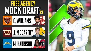 2024 NFL Mock Draft  JJ McCarthy Top 3 [upl. by Adnarem]