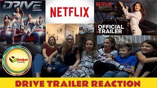 Drive Netflix trailer reaction by quotThe Decker Familyquot [upl. by Julianna]