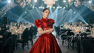 NIANA GUERERRO 18th Birthday  Highlights Video by Nice Print [upl. by Ahsirkal364]