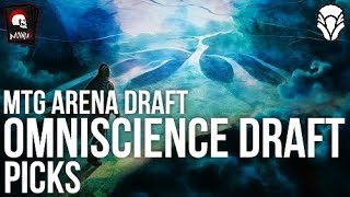 MTG Arena Draft  Omniscience Draft 1  Picks [upl. by Llenra]