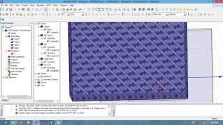 design 58Ghz Rectangular Microstrip antenna coaxial feeding technique in HFSS 120 [upl. by Cherey]