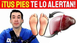 CÓMO tus PIES TE ALERTAN SOBRE PROBLEMAS HEPÁTICOS y DE SALUD [upl. by Nyletak]