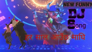 new tharu dj song  harsal aauxa maghi  tharu maghi song newmaghisong tharuvideo [upl. by Hsiwhem]