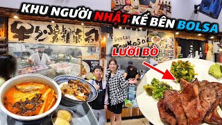 Khu Ăn Uống Nhộn Nhịp Tấp Nập của Người Nhật gần Phố Bolsa Nam Cali  Cuộc Sống Mỹ  KT Food [upl. by Lawlor734]