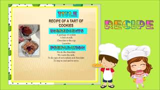 RECETA DE COCINA EN INGLÉS PARA NIÑOS [upl. by Nnahgem296]