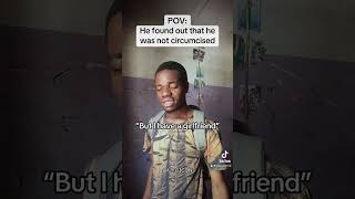 Omg hw was not circumcised 😱 😱 circumstances viralvideo goviral fyp fypage [upl. by Josi77]