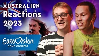 Voyager  quotPromisequot  Australien  Reactions  Eurovision Song Contest 2023  NDR [upl. by Eidson428]