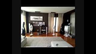 Vivid Audio V15 B1 GIYA2 setup with AudioValve Assistent 30 tube amp [upl. by Barney]