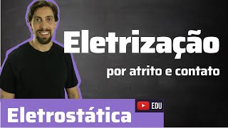 Física  Eletrostática Eletrização por atrito e contato [upl. by Malarkey327]