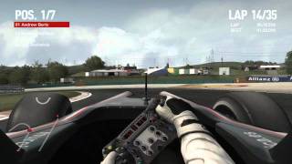 F1 2010 Racedepartment Budapest League 1 Andrew Bortz [upl. by Todhunter]