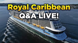 Royal Caribbean QampA LIVE [upl. by Yrekcaz]