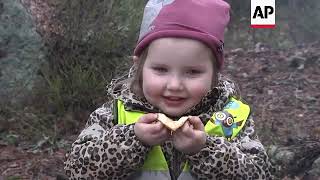 Forest schools popular in Sweden [upl. by Liebermann]