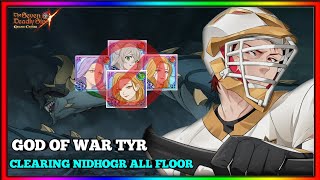 GOD OF WAR TYR IN NIDHOGR  TEAM VARIANT 7dsGRANDCROSS‼️ [upl. by Tecil]