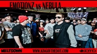 KOTD  Rap Battle  Emotionz vs Nebula [upl. by Priest]