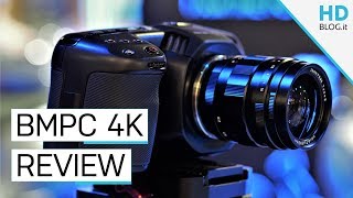 RECENSIONE BLACKMAGIC Pocket Cinema CAMERA 4K video TOP a 1175€ [upl. by Tirb498]