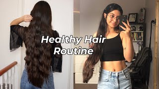 Creating a Chill and Easy Hair Care Routine ♡ [upl. by Rabbaj]