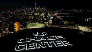 2nd Night Shot Drone Flight in SF Over Chase Center [upl. by Kissner]