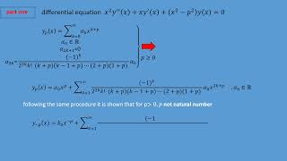 differential equation bessel [upl. by Massey]