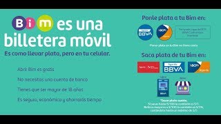 Conoce la billetera movil BIM [upl. by Lav]