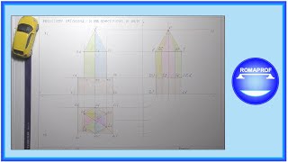 PROIEZIONI ORTOGONALI DI UNA COMPOSIZIONE DI SOLIDI  1088 [upl. by Inalaek]