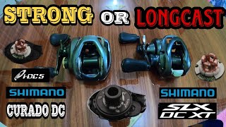 SHIMANO CURADO DC VS SLX DC XT ‼️ LONGCAST OR STRONG [upl. by Otter781]