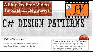 C Design Patterns  step by step  made easy for Beginners [upl. by Case]