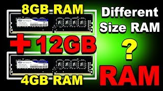 🔥 8GB  4GB  12GB RAM 🔥 Different Size RAM Use Together Hindi [upl. by Neelie]