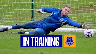 TOFFEES TRAIN FOR PALACE  Everton v Crystal Palace preparations [upl. by Catie]