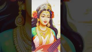 The Story of SaraswatiSaraswati the goddess of knowledgetelugutemplefacts [upl. by Ardnazxela]