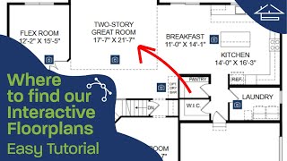 How to find WB Homes Interactive Floor Plans [upl. by Atin350]