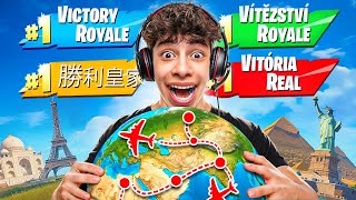 i Won Fortnite in Every Country [upl. by Jinny792]