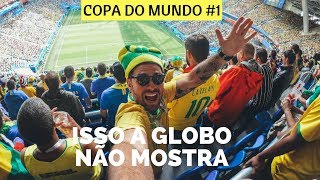 Brasil x Costa Rica  A Festa da Torcida Brasileira diretamente da Rússia  Copa do Mundo 2018 [upl. by Airet993]