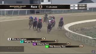 The Mahoning Distaff Stakes Won By Miss Arlington [upl. by Beaulieu]