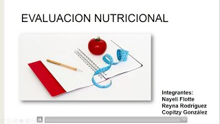 Evaluación Nutricional  Pediatrica [upl. by Adiuqram]