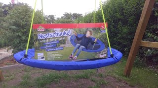 Nestschaukel aus Aldi im Test [upl. by Attiuqahs]