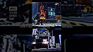 Westway refrigerated truck Vs Large tv man Who will will [upl. by Timothee451]