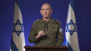 A special message from IDF Spokesperson RAdm Daniel Hagari [upl. by Abra248]