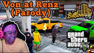 Jonah Renz at Von Ordona ng GTA 5 ROLEPLAY Parody [upl. by Getter]