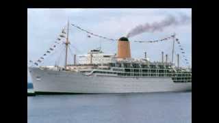 rms Arcadia PampO Line Siamesische Wachtparade  Paul Lincke but 1960ies [upl. by Otrebmuh]