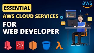 Essential AWS Services for Web Developers Easy Learning Guide  Explained in Hindi [upl. by Nealy848]