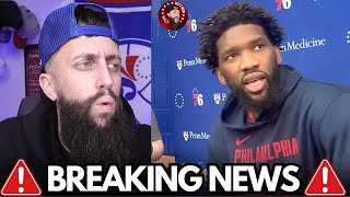 🚨 Joel Embiid speaks on his possible return 🚨 [upl. by Nayrbo]