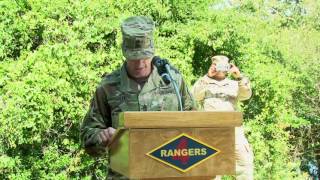 Sergeant Major of the Army Dan Daileys Ranger Graduation Remarks [upl. by Enair]