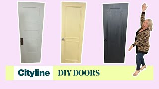 How to DIY basic interior doors to make them designer [upl. by Divaj]