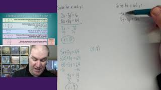 55b  Solving Using Elimination Method Level 1 [upl. by Nurat585]