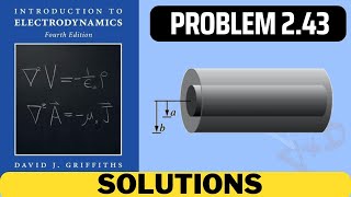 Griffiths Problem 243 solution  introduction to electrodynamics 4th Edition Griffiths solutions [upl. by Seltzer936]