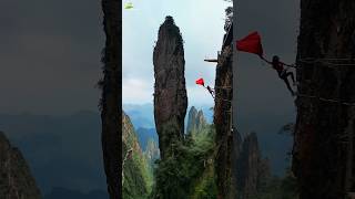 AMAZING ADVENTUROUS MOUNTAIN PARK  MANGSHAN WUZHIFENG AREA travel aerial mountains [upl. by Liuka]