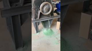 The pulverizing process of waste beer bottles machine shorts [upl. by Nahsed822]