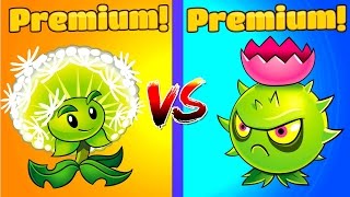 Plants vs Zombies 2 DANDELION vs HOMING THISTLE [upl. by Wyne434]