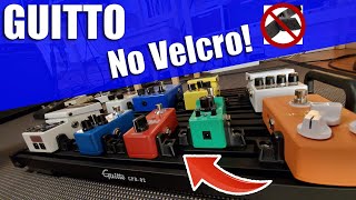 NO VELCRO  GUITTO JOYO GPB02 Pedalboard First Impressions [upl. by Aubrey]