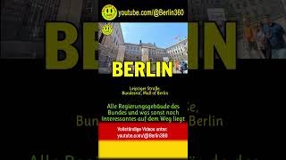 Leipziger Straße Bundesrat Mall of Berlin Verfassungsorgan Ländervertretung berlin360 [upl. by Yrotciv761]